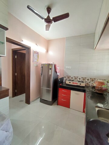 Living Room in 1 BHK Apartment at Dhankawade Patil Township, Dhankawadi – for Rent