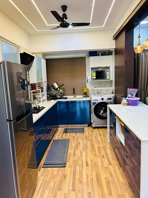 Kitchen in 2.5 BHK Apartment at 45 Shashwat Heights, Punawale – for Sale