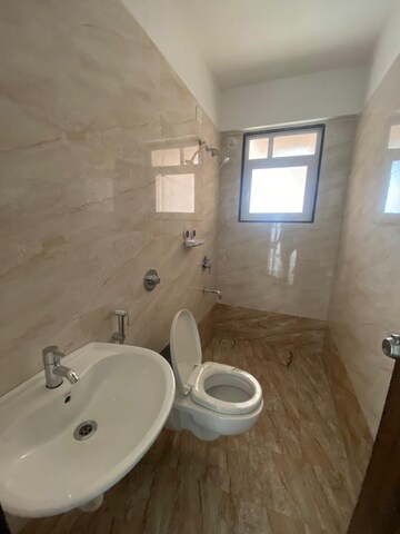 Bathroom in 2 BHK Apartment at Urban Skyline Phase 1, Ravet – for Rent