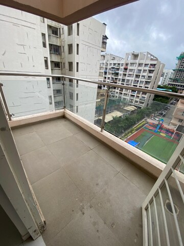 Balcony in 2 BHK Apartment at Urban Skyline Phase 1, Ravet – for Rent