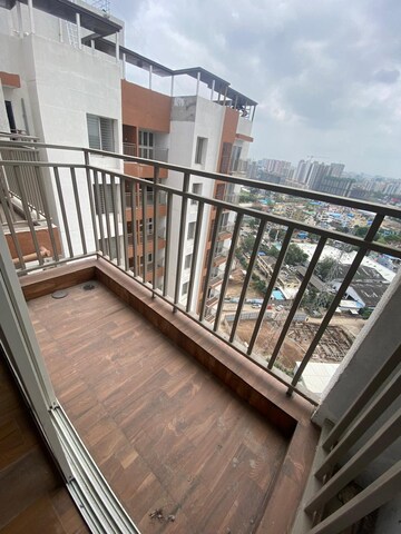 Balcony in 2 BHK Apartment at Krisala 41 Cosmo, Tathawade – for Rent
