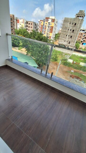 Balcony in 3 BHK Apartment at Sri Rama Palace, Kondapur – for Rent
