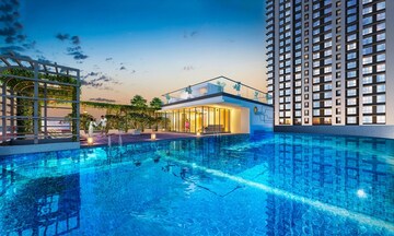 2 BHK Apartment – Exterior View View at Sheth Vasant Lawns, Laxmi Nagar - for Sale