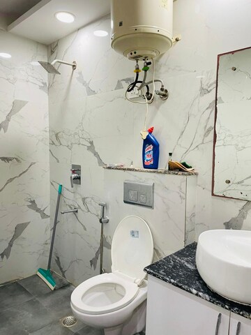 Bathroom in 2 BHK Apartment at Saket – for Rent
