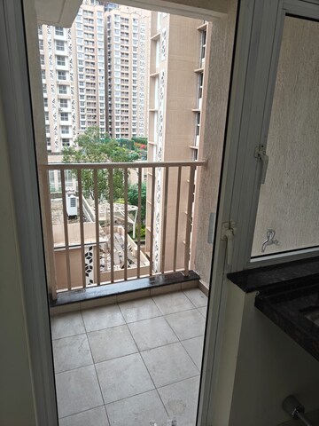 Balcony in 1 BHK Apartment at Godrej Green Vistas, Mahalunge – for Rent