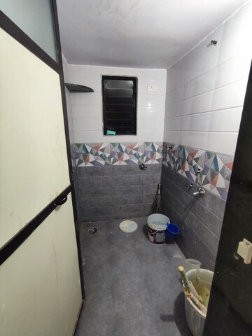 Bathroom in 1 BHK Apartment at Happy Home Siddhachal, Dombivli East – for Rent