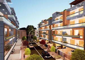 4 BHK Builder Floor – Exterior View View at Aradhya Homes, Sector 67a - for Sale