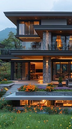 4 BHK + Study Room,Extra Room Villa For Sale in Plv Luxury Villas