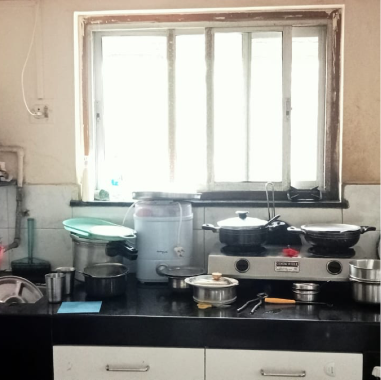 Kitchen, sion 2 Bedroom 570 Sq.Ft. Apartment In Sion Mumbai 9176765