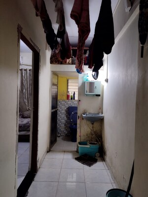 Building Lobby in 1 BHK Apartment at Omkar Apartment Kharegaon, Kalwa – for Sale