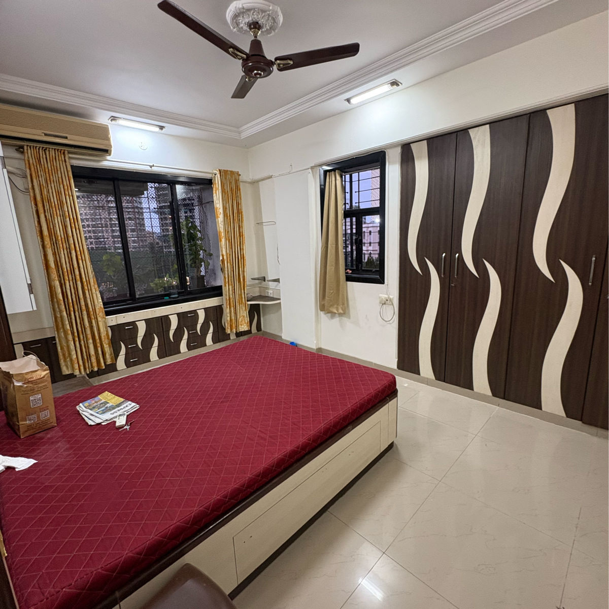 3 BHK + Pooja Room Apartment For Rent in Harsh CHS Tilak Nagar