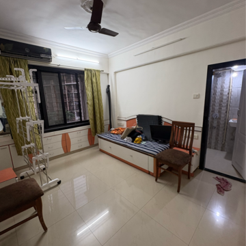 Living Room in 3 BHK Apartment at Harsh CHS Tilak Nagar, Tilak Nagar – for Rent