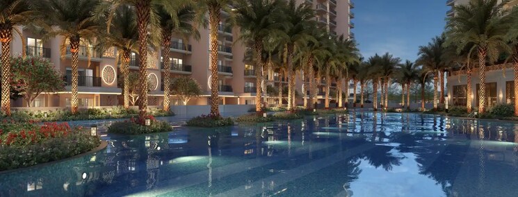 Swimming Pool, eldeco-whispers-of-wonder 3 Bedroom 1550 Sq.Ft. Apartment In Sector 22d Yamuna Expressway Greater Noida 9176898