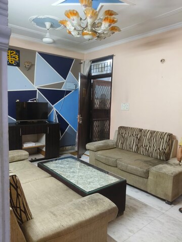 Living Room in 2 BHK Builder Floor at Saket – for Rent