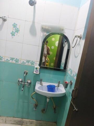 Bathroom in 2 BHK Builder Floor at Saket – for Rent