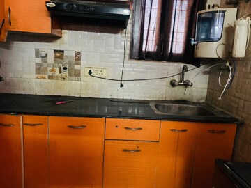 Kitchen in 2 BHK Builder Floor at Saket – for Rent