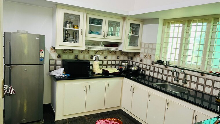 Kitchen, urakam 4 Bedroom 2000 Sq.Ft. Independent House In Urakam Thrissur 9177164