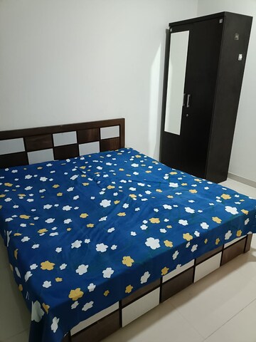 Bedroom in 2 BHK Apartment at Godrej 24, Hinjewadi – for Rent