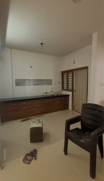 Kitchen in 3 BHK Apartment at Science City – for Rent