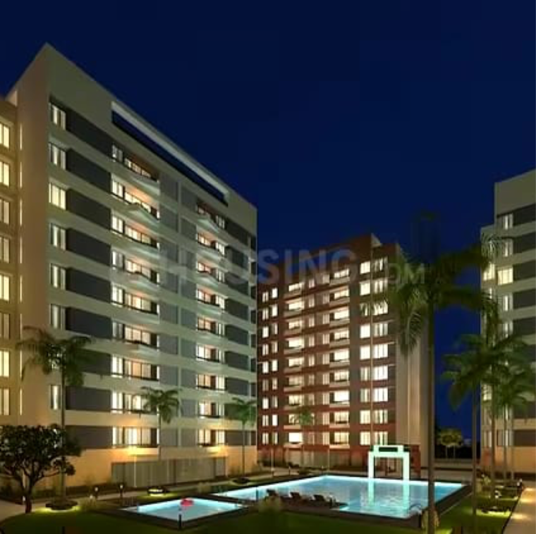 Exterior View, green park colony 2 Bedroom 1290 Sq.Ft. Apartment In Green Park Colony Indore 9177289