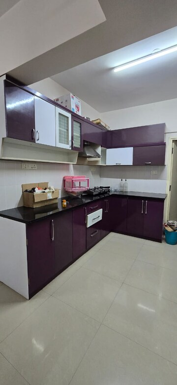 Kitchen in 3 BHK Apartment at DSR Rainbow Heights, Hsr Layout – for Rent