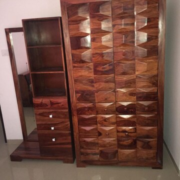 Staircase in 3 BHK Apartment at Ashok Meadows, Hinjewadi – for Rent