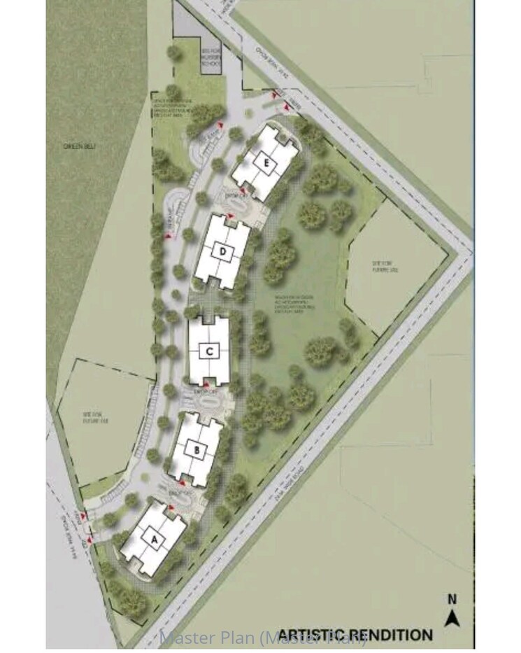 Master Plan, dlf-privana-west 4 Bedroom 3577 Sq.Ft. Apartment In Sector 76 Gurgaon 9177433