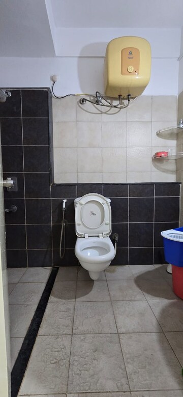 Bathroom in 3 BHK Apartment at DSR Rainbow Heights, Hsr Layout – for Rent