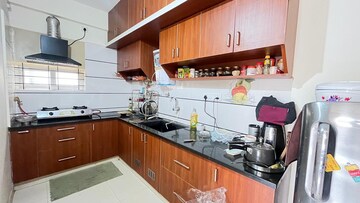 Kitchen in 3 BHK Builder Floor at Hsr Layout – for Rent
