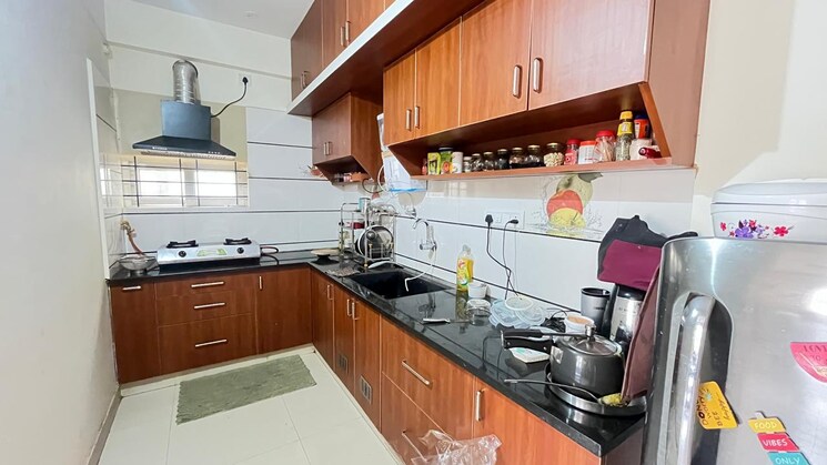 Kitchen, hsr layout 3 Bedroom 1200 Sq.Ft. Builder Floor In Hsr Layout Bangalore 9177465