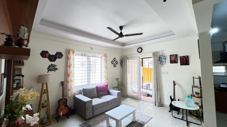 Living Room, hsr layout 3 Bedroom 1200 Sq.Ft. Builder Floor In Hsr Layout Bangalore 9177465