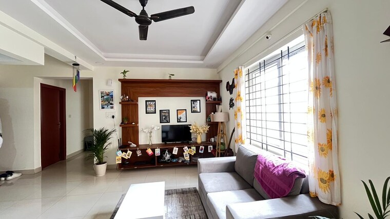 Living Room, hsr layout 3 Bedroom 1200 Sq.Ft. Builder Floor In Hsr Layout Bangalore 9177465