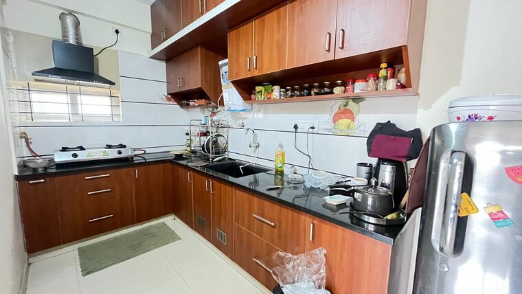 Kitchen, hsr layout 2 Bedroom 1200 Sq.Ft. Builder Floor In Hsr Layout Bangalore 9177478