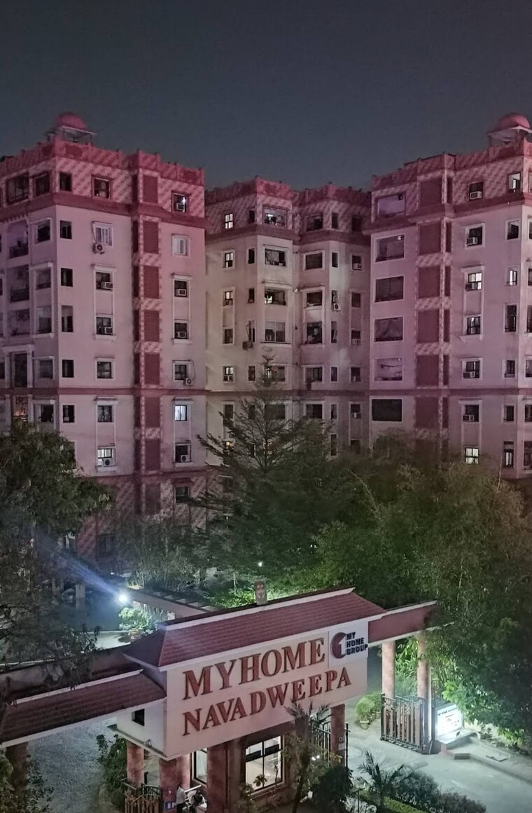 Exterior View, my-home-navadweepa 3 Bedroom 1750 Sq.Ft. Apartment In Madhapur Hyderabad 9177532