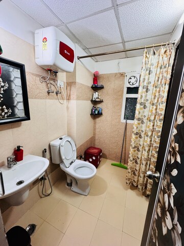 Attached Bathroom in 3 BHK Apartment at Antriksh Golf View, Sector 78 – for Rent