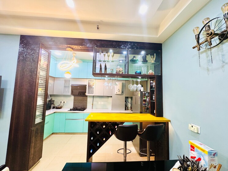 Kitchen, antriksh-golf-view 3 Bedroom 1345 Sq.Ft. Apartment In Sector 78 Noida 9177594