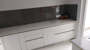 Kitchen in 3 BHK Builder Floor at Central Park Flower Valley Aqua Front Towers, Sohna Sector 33 – for Rent