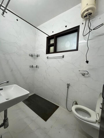 Attached Bathroom in 3 BHK Apartment at DDA Rosewood Apartments, Vasant Kunj – for Rent