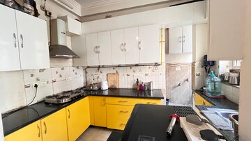 Team Area in 3.5 BHK Apartment at Mahagun Mezzaria, Sector 78 – for Rent