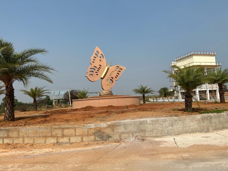 Exterior View, jb-nature-valley  184 Sq.Yd. Plot In Choutuppal Hyderabad 9177640