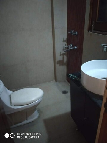 Bathroom in 2 BHK Builder Floor at Saket – for Rent