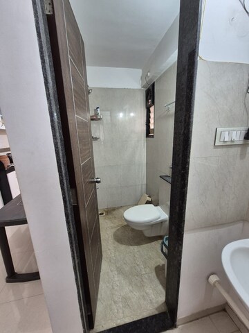 Bathroom in 2 BHK Apartment at Kiran Shubharambh, Baner – for Rent