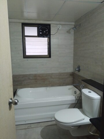 Bathroom in 2 BHK Apartment at Paranjape Blue Ridge, Hinjewadi – for Rent
