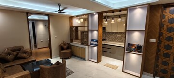 Living Room in 2 BHK Builder Floor at Chattarpur – for Rent