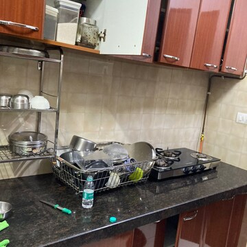 Kitchen in 2 BHK Apartment at Adani Group Western Heights, Bhudargarh Colony – for Rent