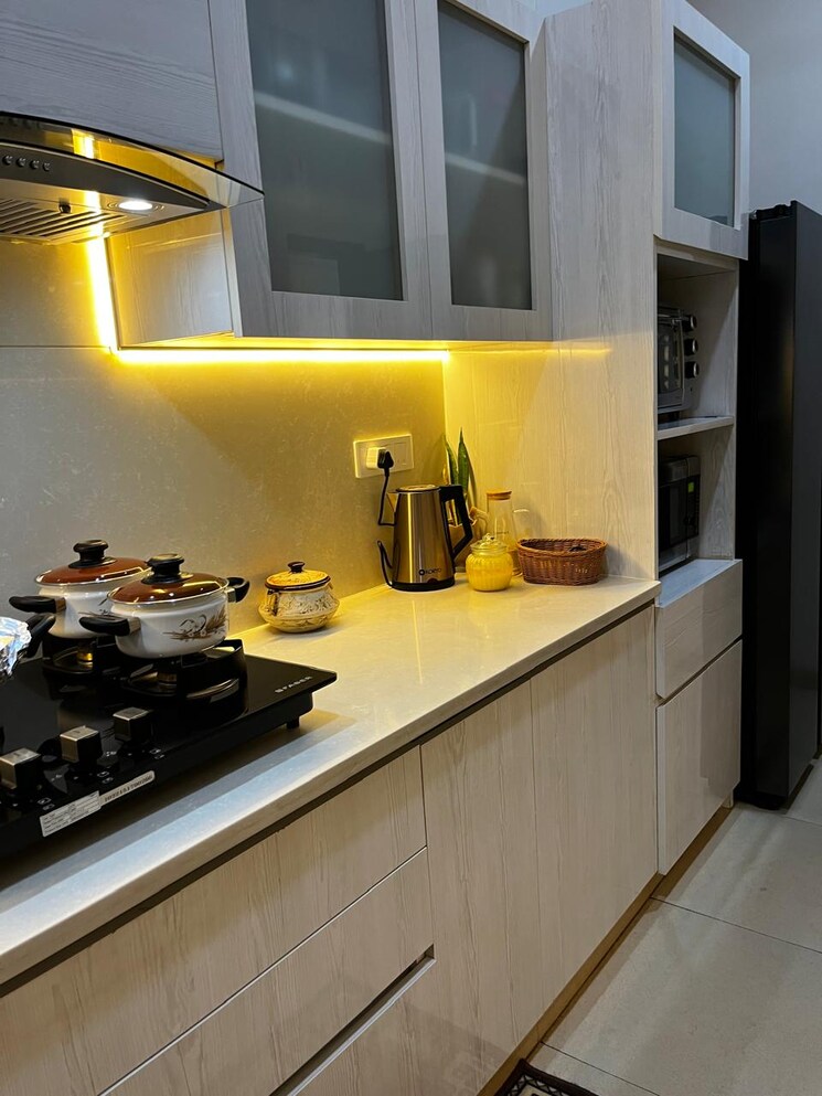 Kitchen, adani-samsara 3 Bedroom 1715 Sq.Ft. Builder Floor In Sector 60 Gurgaon 9177924
