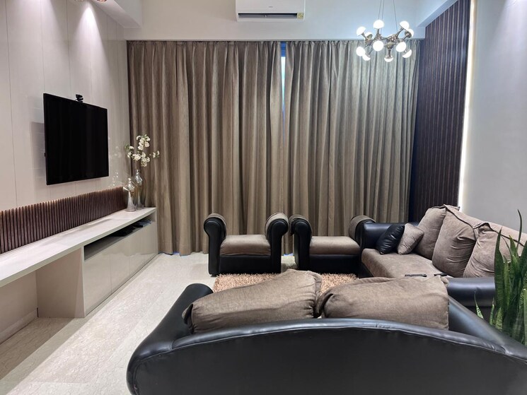 Living Room, adani-samsara 3 Bedroom 1715 Sq.Ft. Builder Floor In Sector 60 Gurgaon 9177924