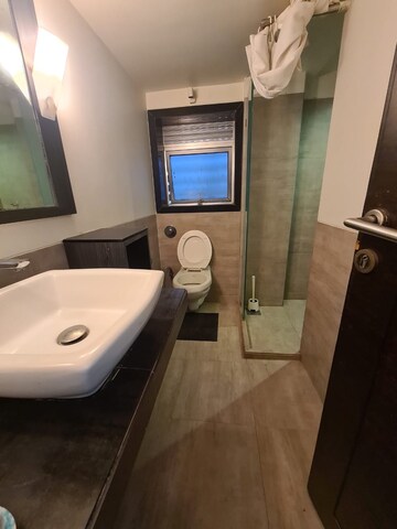 Bathroom in 3 BHK Apartment at Juhu Versova Link Road – for Rent