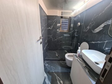 Attached Bathroom in 3 BHK Apartment at Juhu Versova Link Road – for Rent