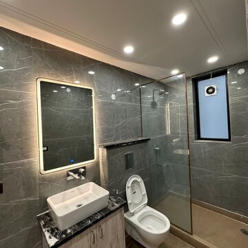 Attached Bathroom in 4 BHK Apartment at Adani Samsara Vilasa, Sector 63 – for Rent